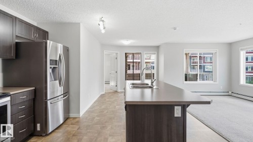 #229 1820 Rutherford Rd Sw, Edmonton, AB - Indoor Photo Showing Kitchen