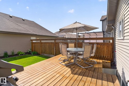 Deck - 319 Desrochers Boulevard Sw, Edmonton, AB - Outdoor With Deck Patio Veranda With Exterior