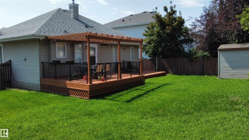 22 Dunfield Crescent, St. Albert, AB - Outdoor With Deck Patio Veranda