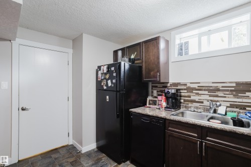 11916 152A Avenue, Edmonton, AB - Indoor Photo Showing Kitchen With Double Sink