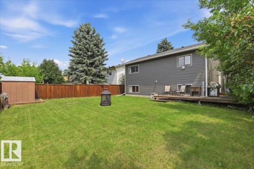 116 Cameron Crescent, Wetaskiwin, AB - Outdoor With Deck Patio Veranda With Backyard