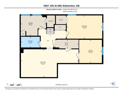 Floor plan - 5307 105 Street Nw, Edmonton, AB - Other