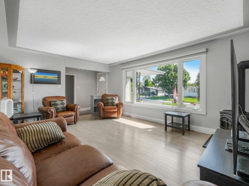 9528 54 Street Nw, Edmonton, AB - Indoor Photo Showing Living Room
