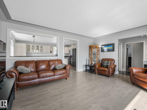 9528 54 Street Nw, Edmonton, AB - Indoor Photo Showing Living Room