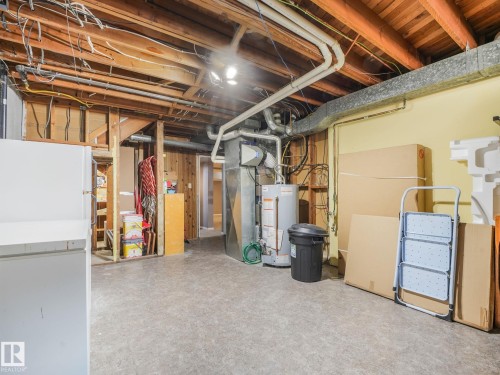 9528 54 Street Nw, Edmonton, AB - Indoor Photo Showing Basement