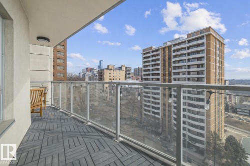 #1104 9720 106 St Nw, Edmonton, AB - Outdoor With Balcony