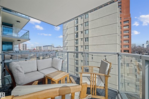 #1104 9720 106 St Nw, Edmonton, AB - Outdoor With Balcony With Exterior