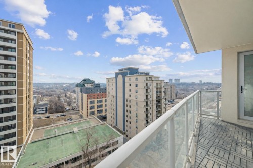 #1104 9720 106 St Nw, Edmonton, AB - Outdoor With Balcony With View