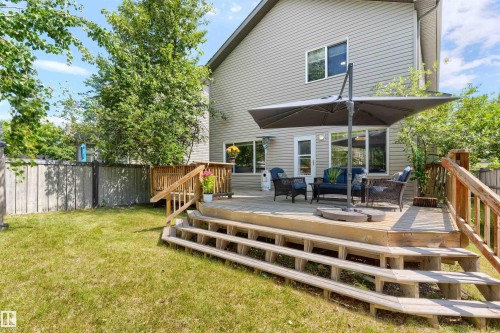 1075 Mckinney Green Nw, Edmonton, AB - Outdoor With Deck Patio Veranda