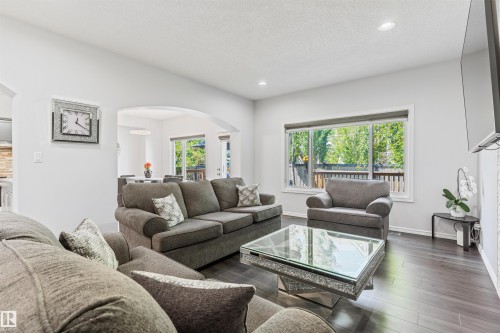 1075 Mckinney Green Nw, Edmonton, AB - Indoor Photo Showing Living Room