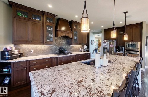 6663 15 Ave, Edson, AB - Indoor Photo Showing Kitchen With Stainless Steel Kitchen With Upgraded Kitchen