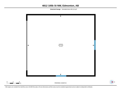 Floor plan - 4812 105B Street Nw, Edmonton, AB - Other