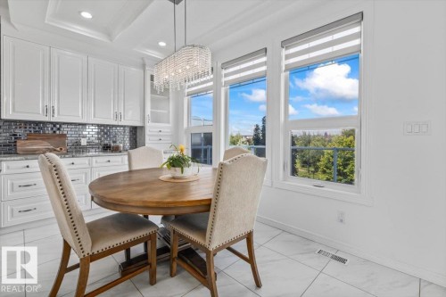 1242 Starling Drive Nw, Edmonton, AB - Indoor Photo Showing Dining Room