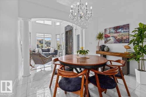 1242 Starling Drive Nw, Edmonton, AB - Indoor Photo Showing Dining Room