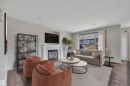 59 Davis Street, Fort Saskatchewan, AB  - Indoor Photo Showing Living Room With Fireplace 
