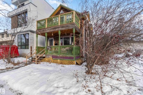 10207 88 Street Nw, Edmonton, AB - Outdoor With Deck Patio Veranda