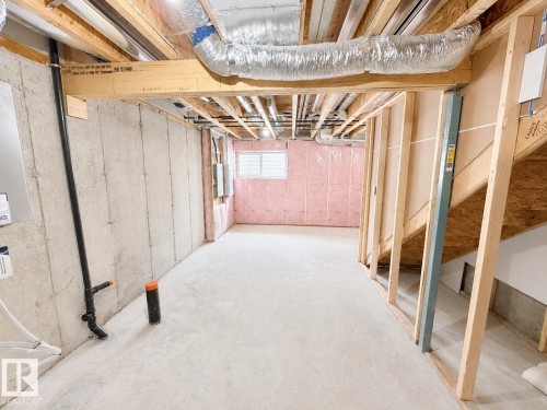 #38 7110 Keswick Cm Sw, Edmonton, AB - Indoor Photo Showing Basement