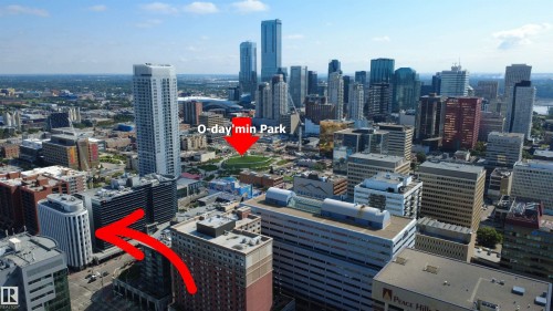 #702 10105 109 St Nw, Edmonton, AB - Outdoor With View