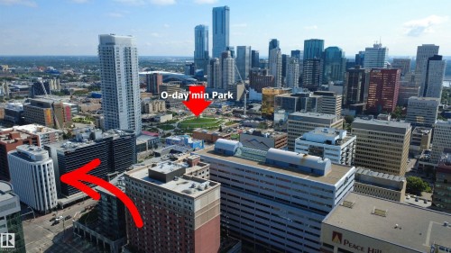 #702 10105 109 St Nw, Edmonton, AB - Outdoor With View