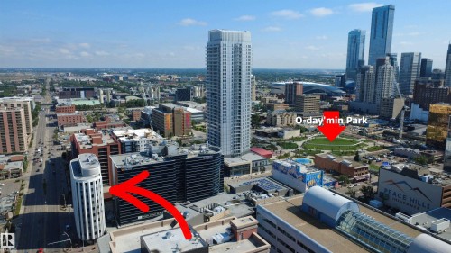 #702 10105 109 St Nw, Edmonton, AB - Outdoor With View