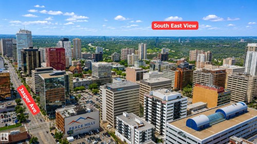 #702 10105 109 St Nw, Edmonton, AB - Outdoor With View