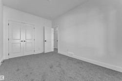 Room featuring light gray carpeting and white walls - 
