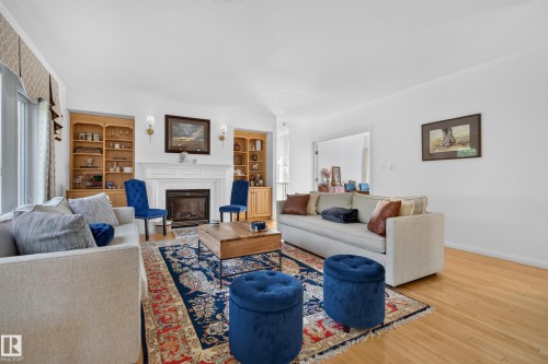 905 26 Street, Cold Lake, AB - Indoor Photo Showing Living Room With Fireplace
