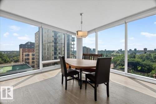#605 9720 106 St Nw, Edmonton, AB - Indoor Photo Showing Dining Room