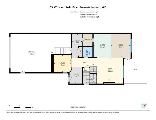 Floor plan - 59 Willow Link, Fort Saskatchewan, AB - Other