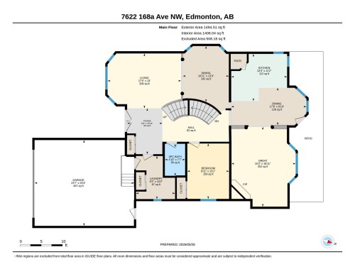 Floor plan - 7622 168A Avenue, Edmonton, AB - Other