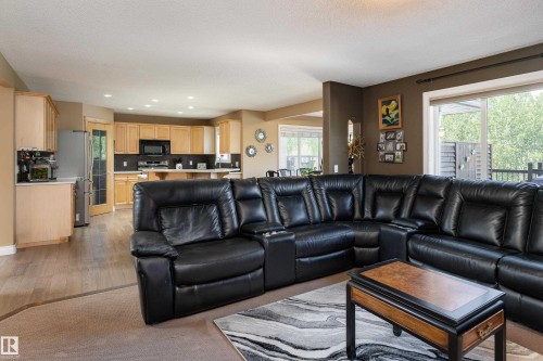 5108 63 Street, Beaumont, AB - Indoor Photo Showing Living Room