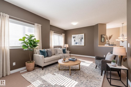 5108 63 Street, Beaumont, AB - Indoor Photo Showing Living Room