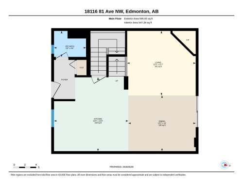 Floor plan - 18116 81 Avenue, Edmonton, AB 