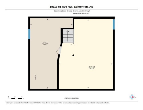 Floor plan - 18116 81 Avenue, Edmonton, AB 