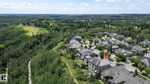 1413 Woodward Crescent Nw, Edmonton, AB - Outdoor With View