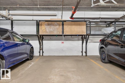 #306 10116 80 Av Nw, Edmonton, AB - Indoor Photo Showing Garage