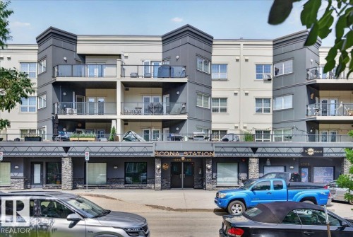 #306 10116 80 Av Nw, Edmonton, AB - Outdoor With Balcony