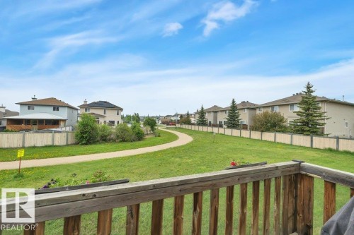 Overlooking green space view - #10 15151 43 St Nw, Edmonton, AB - Outdoor