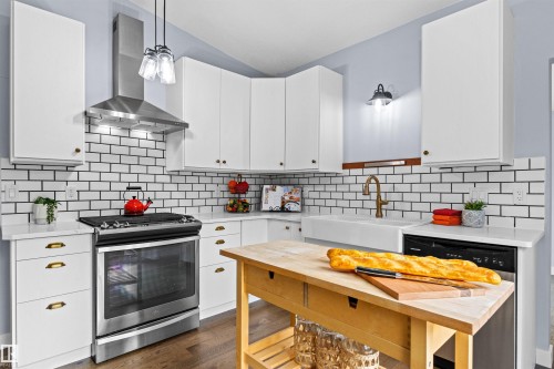 11427 35 Avenue Nw, Edmonton, AB - Indoor Photo Showing Kitchen
