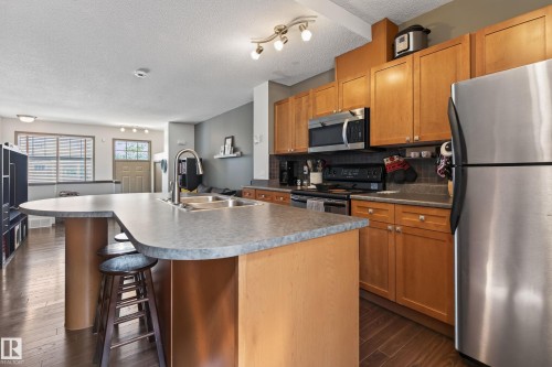 #2 5604 199 St Nw, Edmonton, AB - Indoor Photo Showing Kitchen With Double Sink