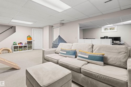 17532 55 Avenue Nw, Edmonton, AB - Indoor Photo Showing Basement