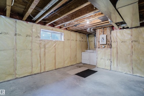 81 Haney Landing, Spruce Grove, AB - Indoor Photo Showing Basement