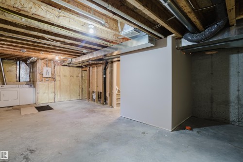 81 Haney Landing, Spruce Grove, AB - Indoor Photo Showing Basement