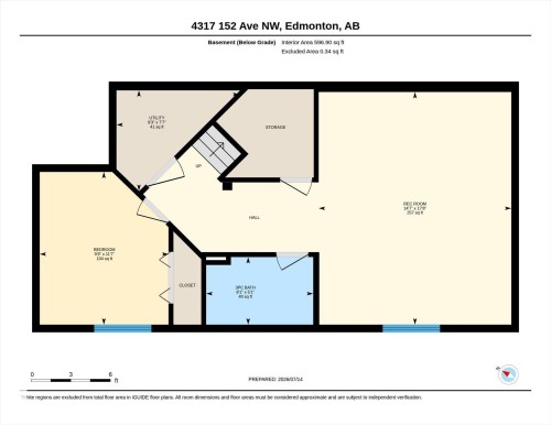 Floor plan - 4317 152 Avenue Nw, Edmonton, AB - Other