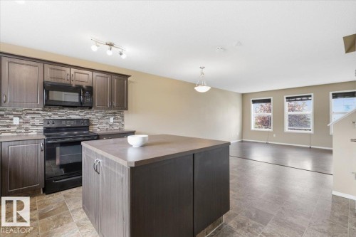 331 Southfork Drive, Leduc, AB - Indoor Photo Showing Kitchen