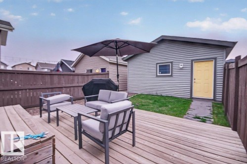 4237 Prowse Way, Edmonton, AB - Outdoor With Deck Patio Veranda With Exterior