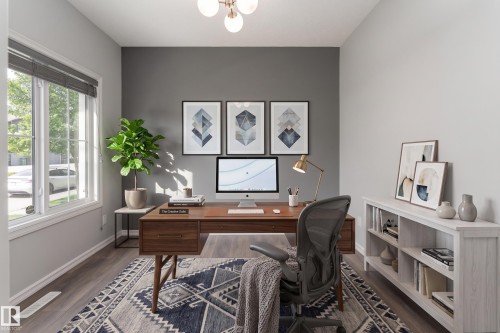 8811 223 Street Nw, Edmonton, AB - Indoor Photo Showing Office