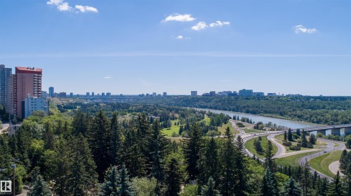 #902 10143 Clifton Pl Nw, Edmonton, AB - Outdoor With View