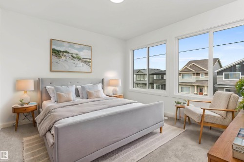 107 Sereno Lane, Fort Saskatchewan, AB - Indoor Photo Showing Bedroom
