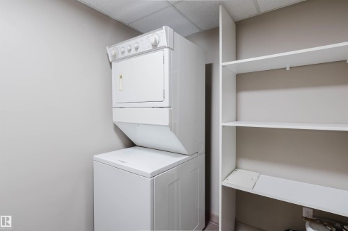 #106 160 Magrath Rd Nw, Edmonton, AB - Indoor Photo Showing Laundry Room